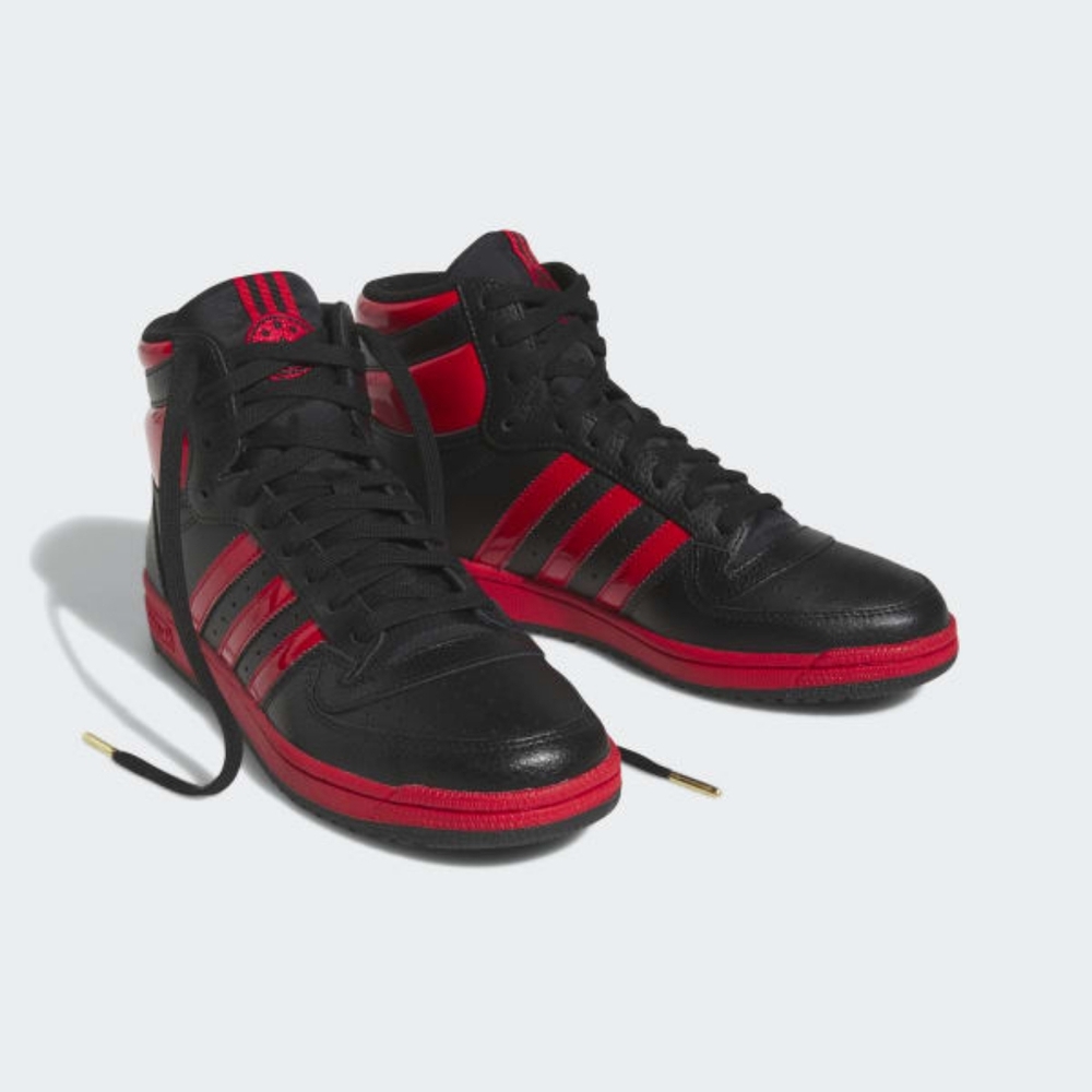 Adidas Originals TOP TEN Size 8 Mens RB IF7814 BLACK/BETTER SCARLET Shoes